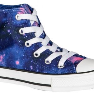Kids galaxy high top Converse All Stars, size 1